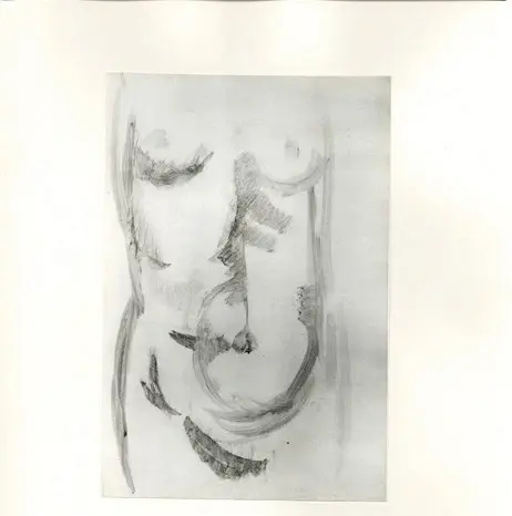 Anonimo , Tavernari, Vittorio - sec. XX - Nudo di fronte , fronte