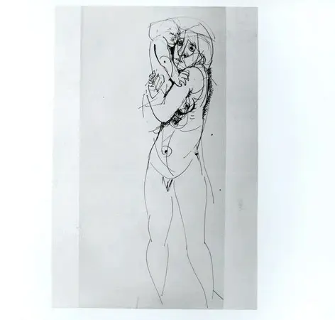 Tavernari, Vittorio , Madre con bambino