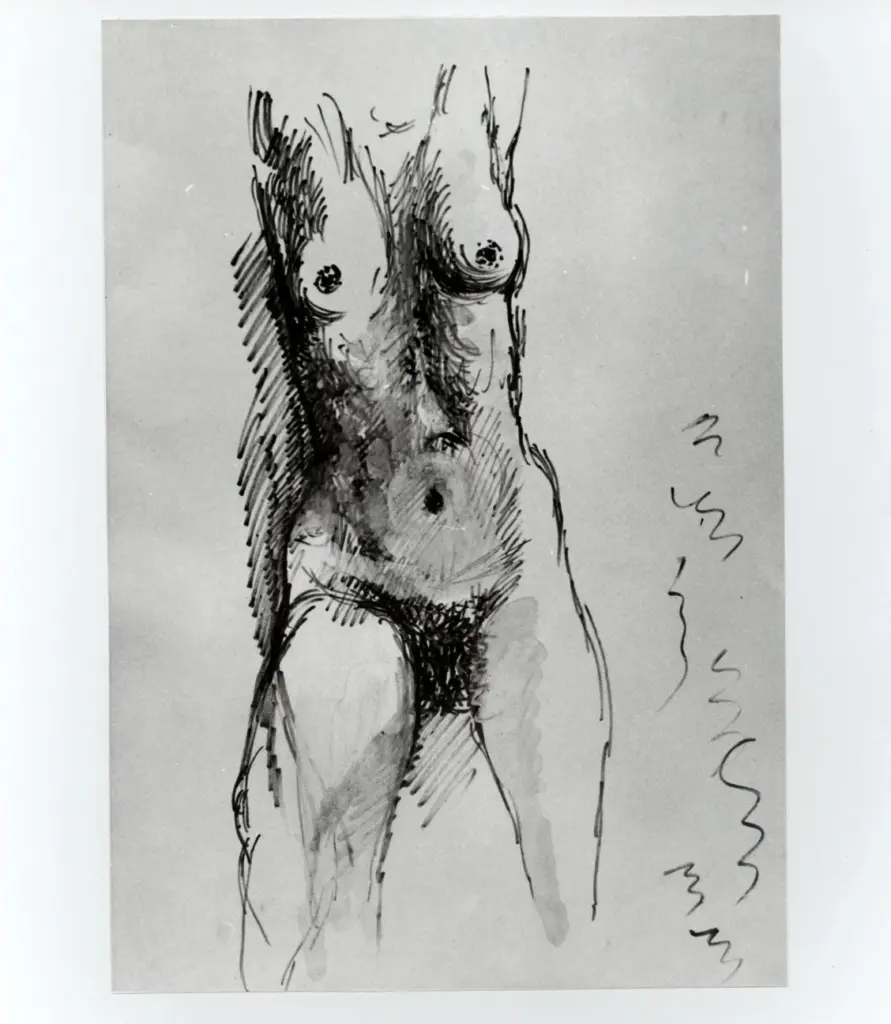 Tavernari, Vittorio , Nudo femminile