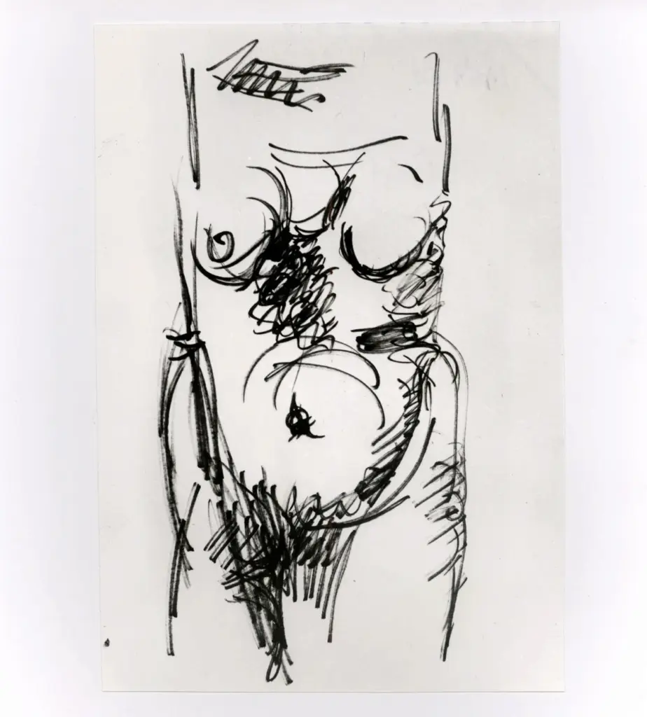 Tavernari, Vittorio , Nudo femminile