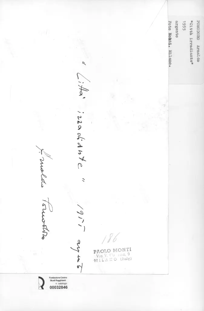 Monti, Paolo , retro