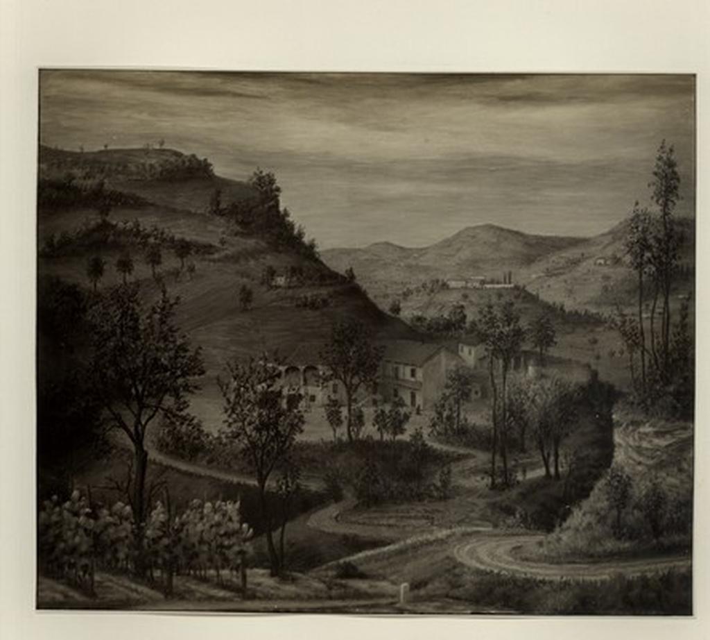 Giacomelli , Terzolo, Carlo - sec. XX - Paesaggio di Monferrato , fronte