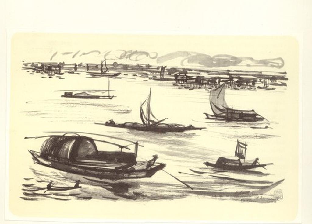 Anonimo , Tettamanti, Ampelio - sec. XX - Canton, il fiume delle perle , fronte