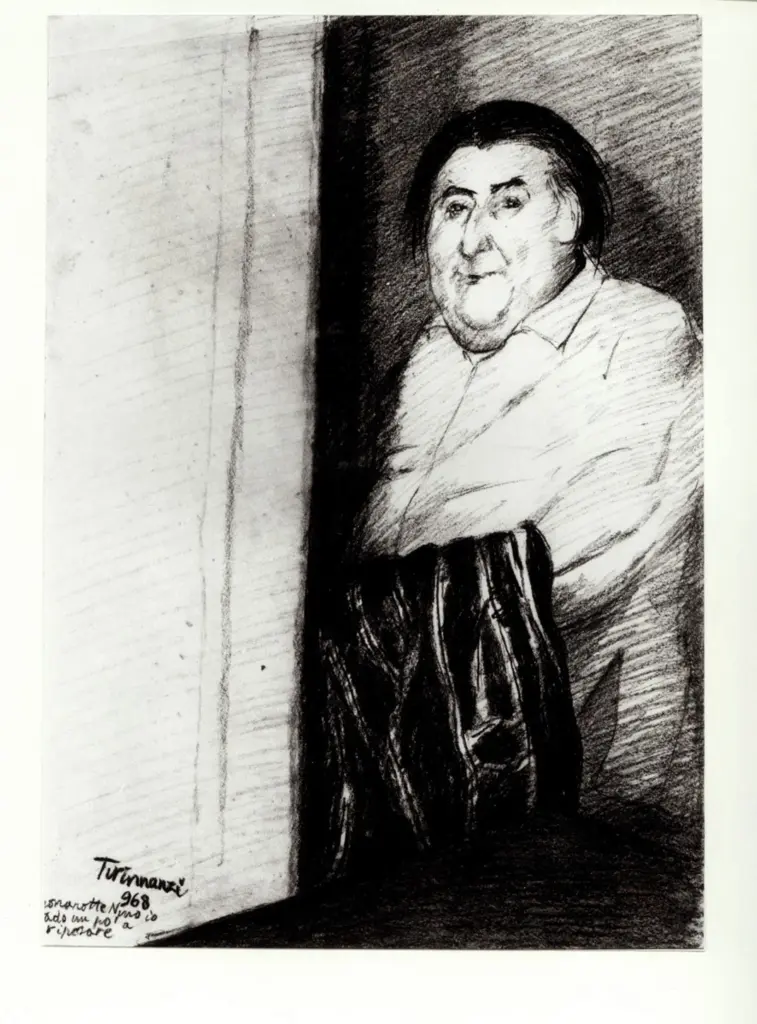 Tirinnanzi, Nino , Ritratto di Giorgio Bertolini