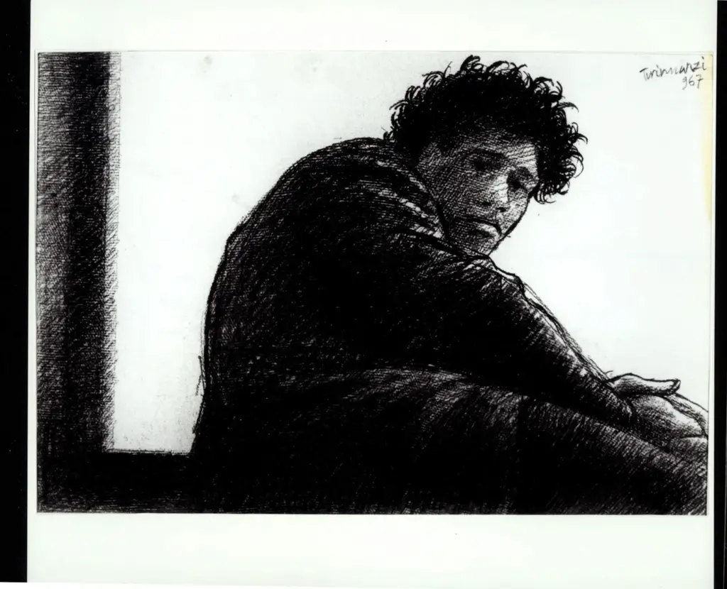 Anonimo , Tirinnanzi, Nino - sec. XX - Ragazzo , fronte