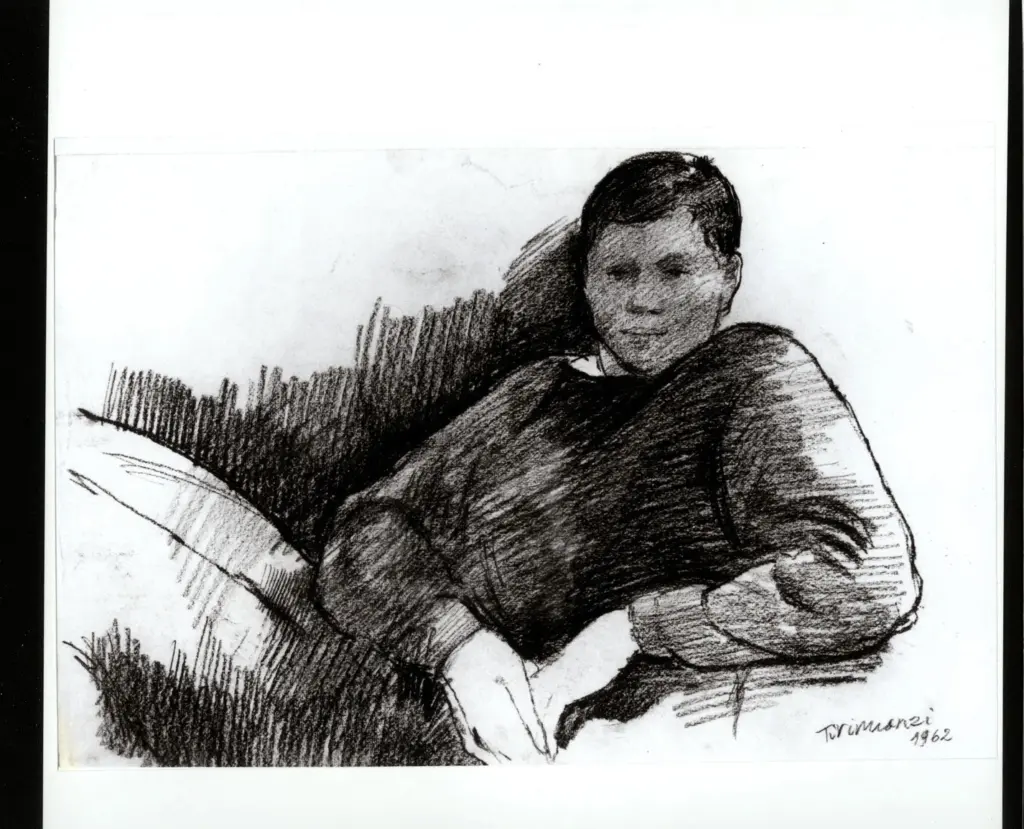 Anonimo , Tirinnanzi, Nino - sec. XX - Ragazzo , fronte