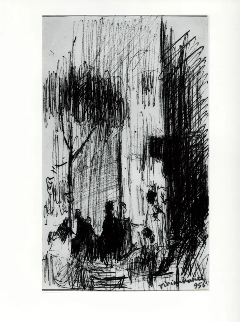 Tirinnanzi, Nino , Gente nella strada