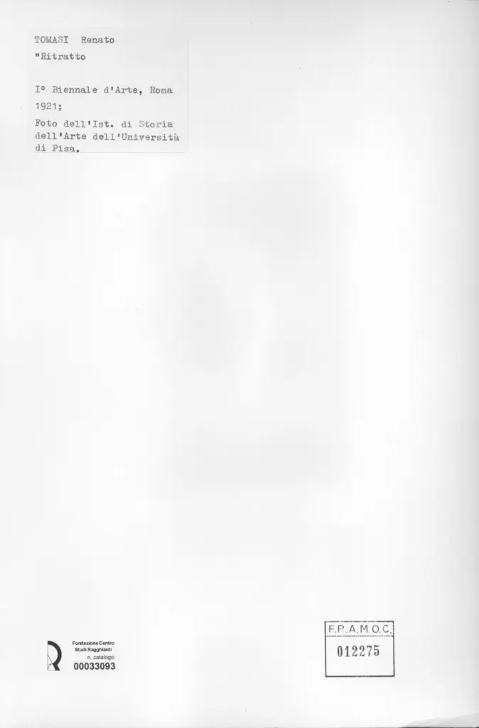 Universit&agrave; di Pisa. Dipartimento di Storia delle Arti , retro