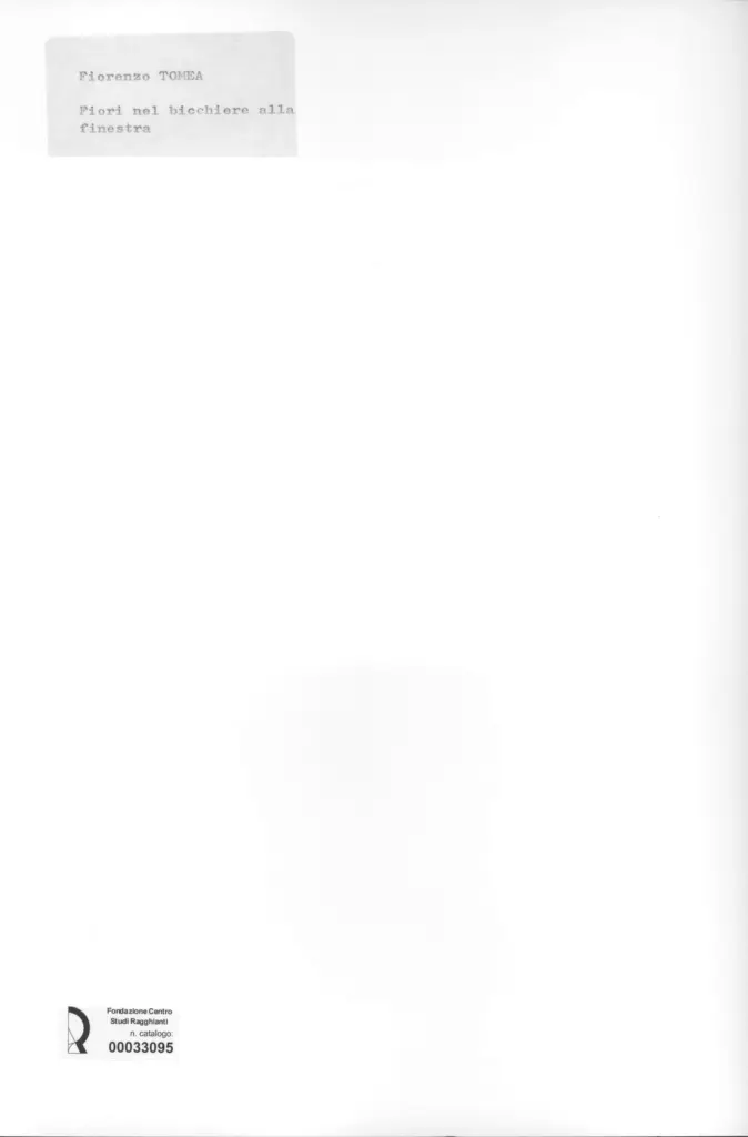 Anonimo, Anonimo , retro