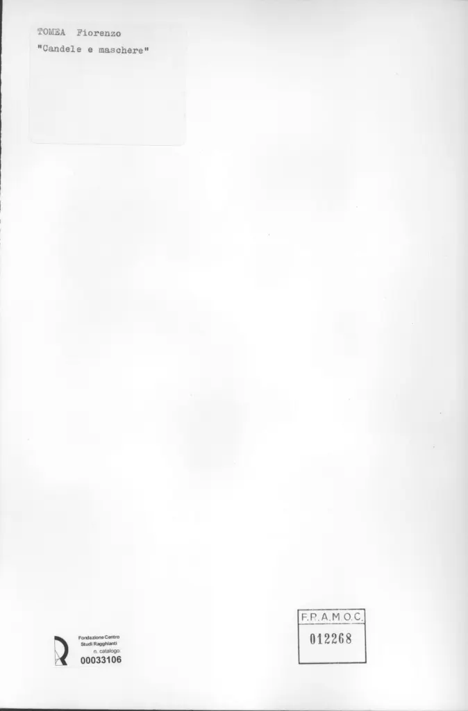 Anonimo, Anonimo , retro