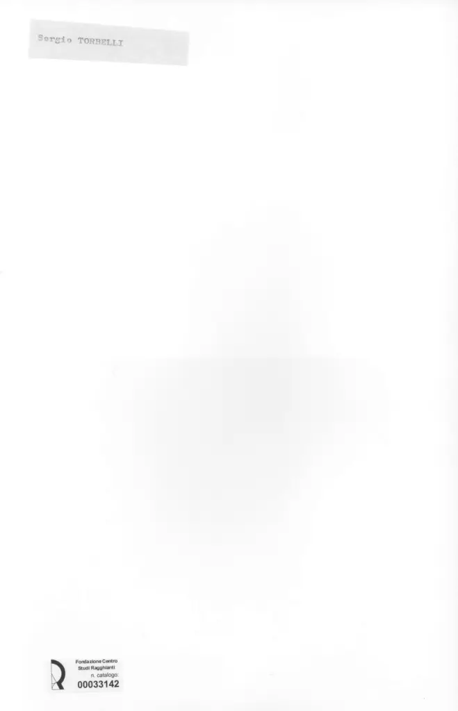 Anonimo , Torbelli, Sergio - sec. XX - Marina , retro