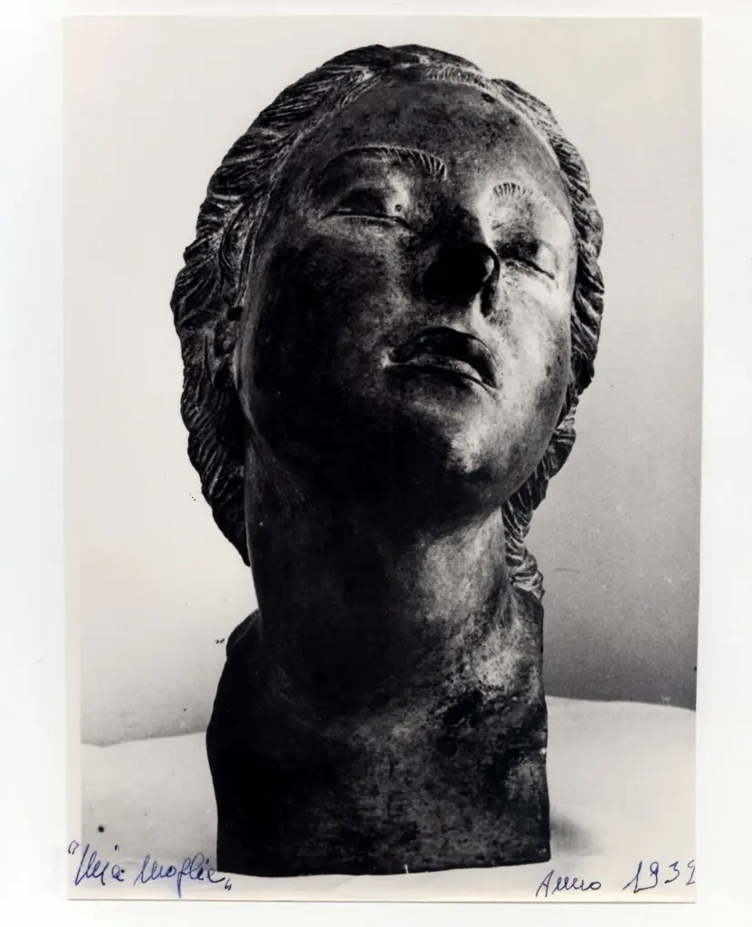 Anonimo , Torresini, Attilio - sec. XX - Mia moglie , fronte