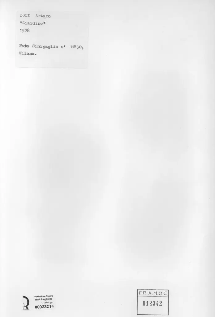 Sinigaglia, Gian , retro