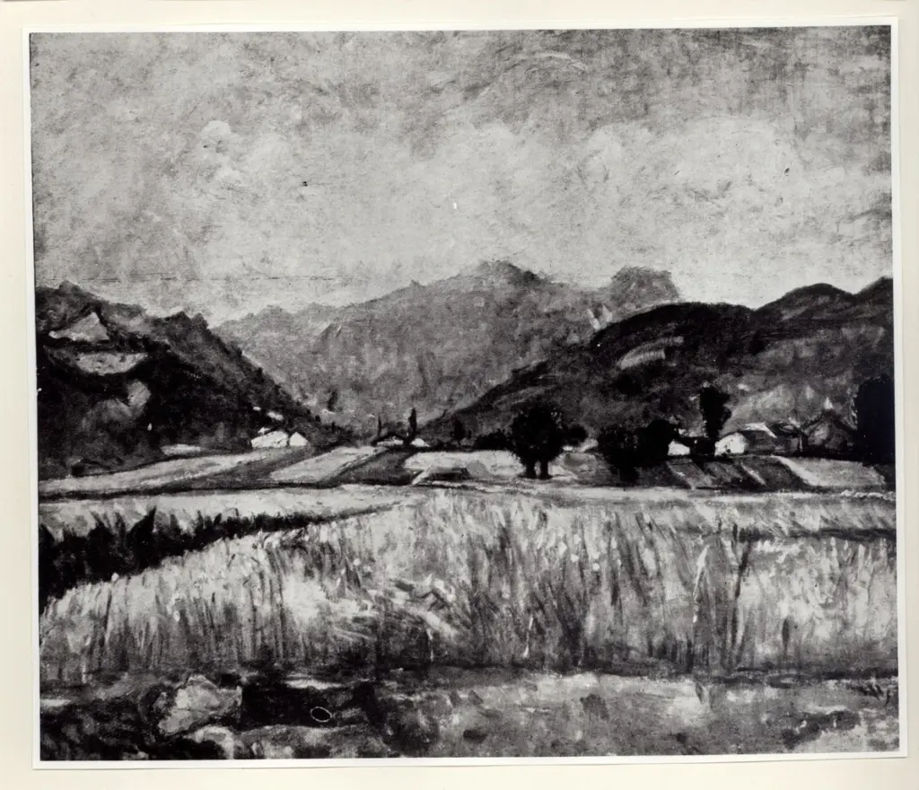 Anonimo , Tosi, Arturo - sec. XX - Il frumento , fronte