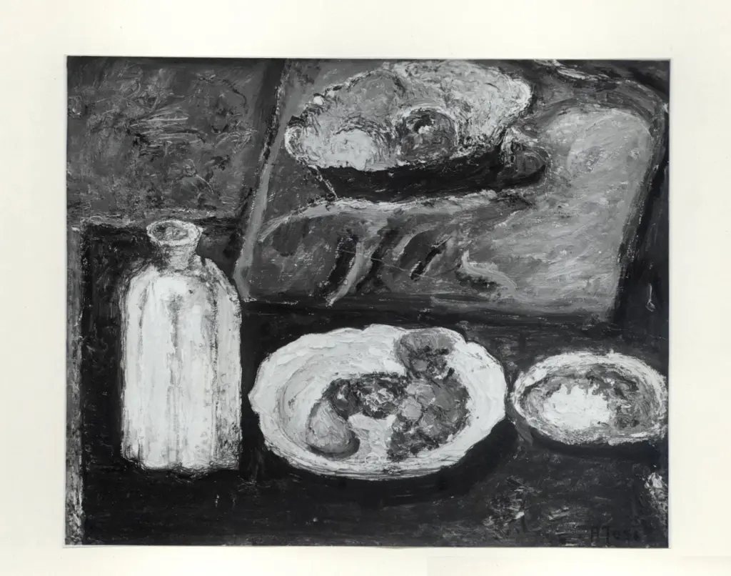 Anonimo , Tosi, Arturo - sec. XX - Natura morta , fronte