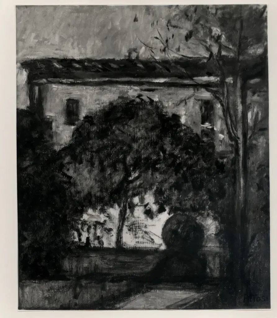 Giacomelli , Tosi, Arturo - sec. XX - Mattino grigio , fronte