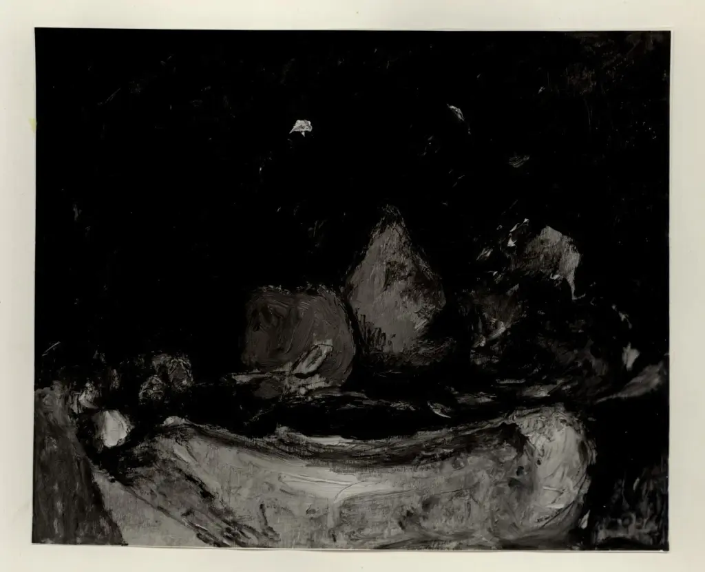 Giacomelli , Tosi, Arturo - sec. XX - Pesca e garofano , fronte