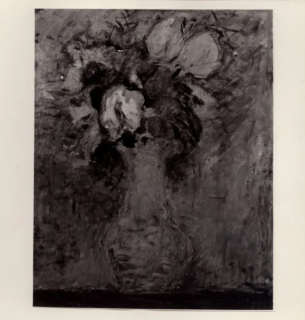 Giacomelli , Tosi, Arturo - sec. XX - Fiori con vaso bianco , fronte