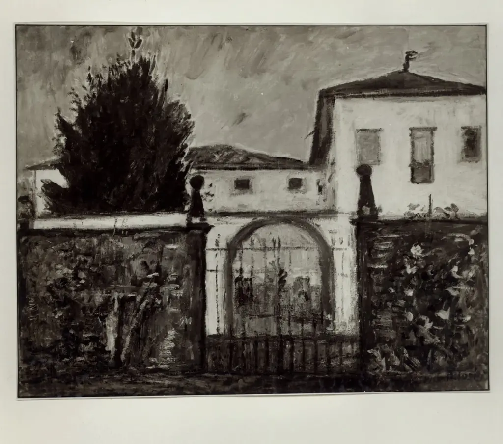 Giacomelli , Tosi, Arturo - sec. XX - Il brolo , fronte