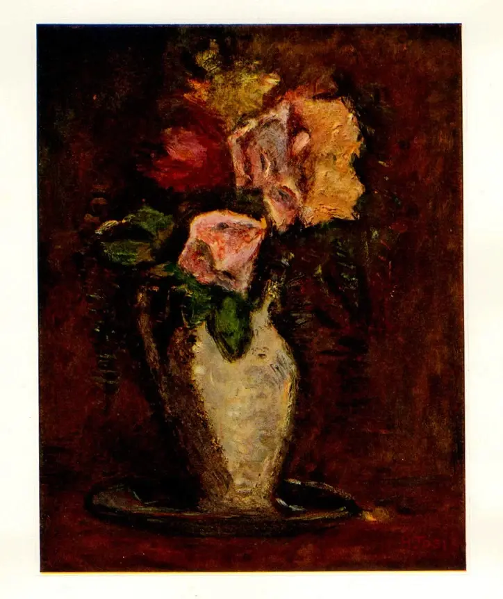 Anonimo , Tosi, Arturo - sec. XX - Rose , fronte