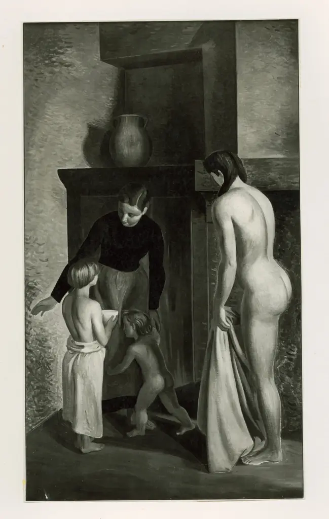 Tozzi, Mario , Mattino alla fattoria