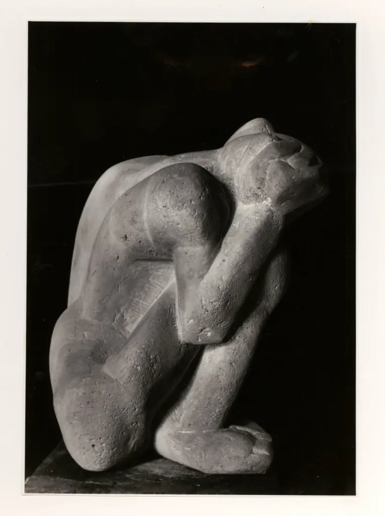 Trafeli, Mino , Nudo seduto