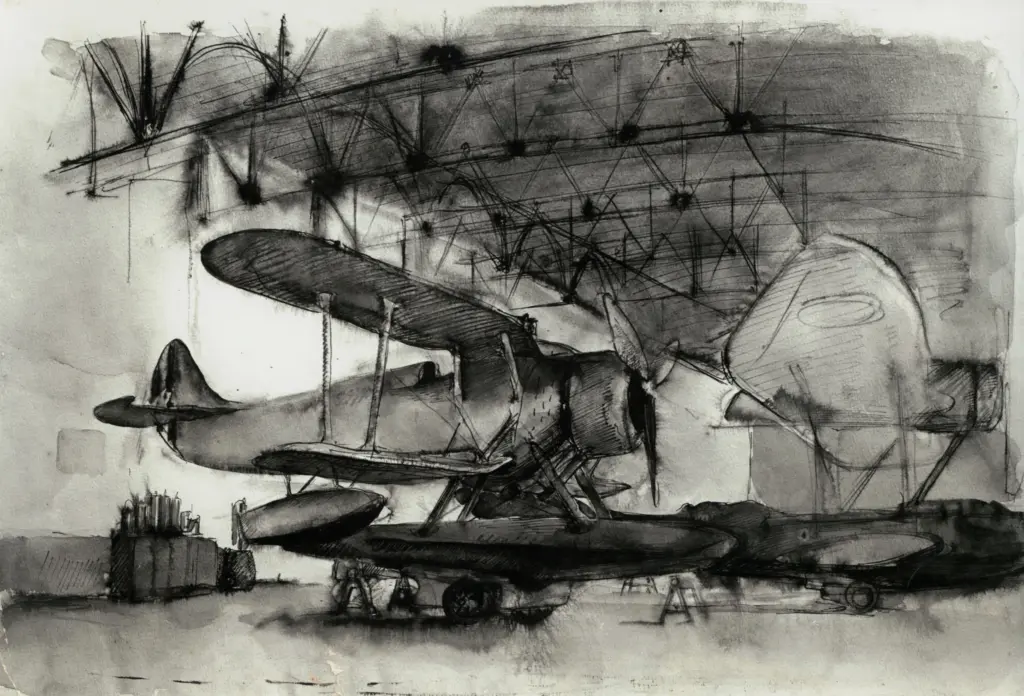 Anonimo , Tramontin, Virgilio - sec. XX - Idro in rimessa , fronte