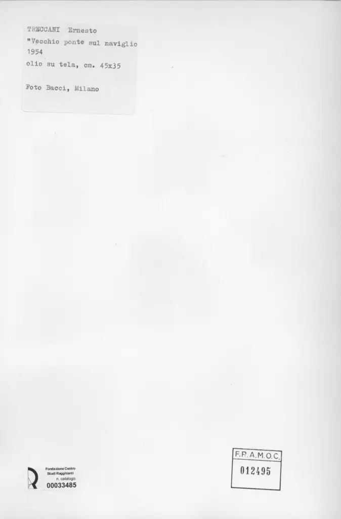 Bacci, Attilio , retro