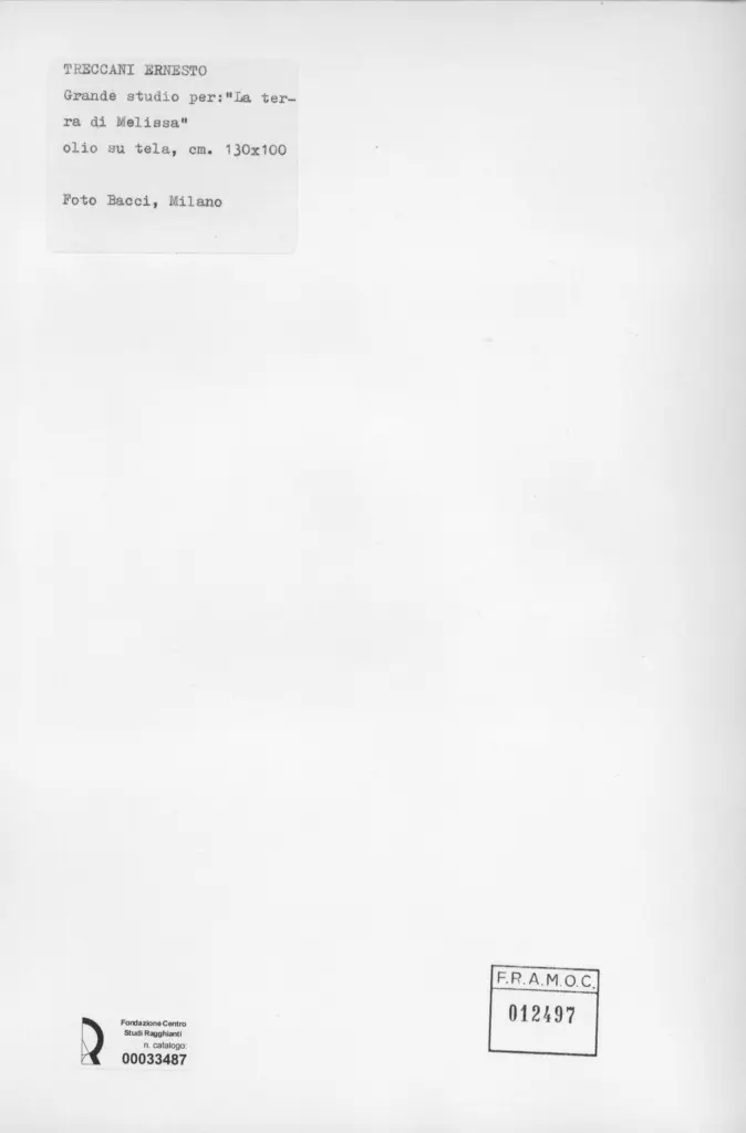 Bacci, Attilio , retro