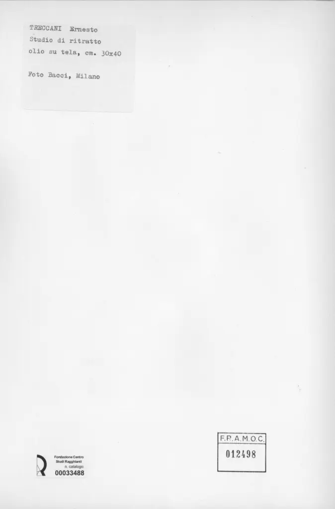 Bacci, Attilio , retro