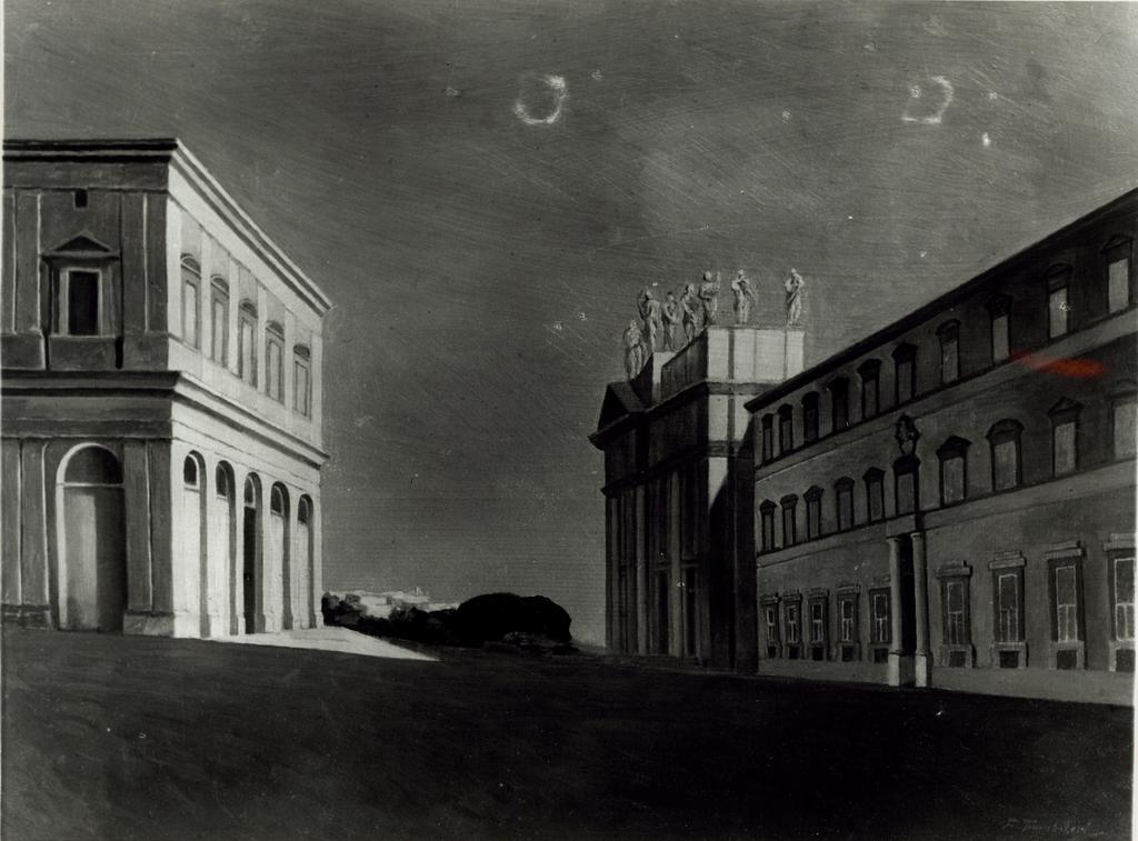 Giacomelli , Trombadori, Francesco - sec. XX - Piazza San Giovanni , fronte