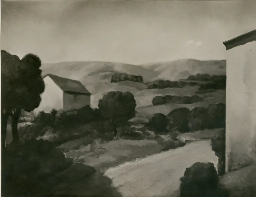 Giacomelli , Trombadori, Francesco - sec. XX - Paese d'Abruzzo , fronte