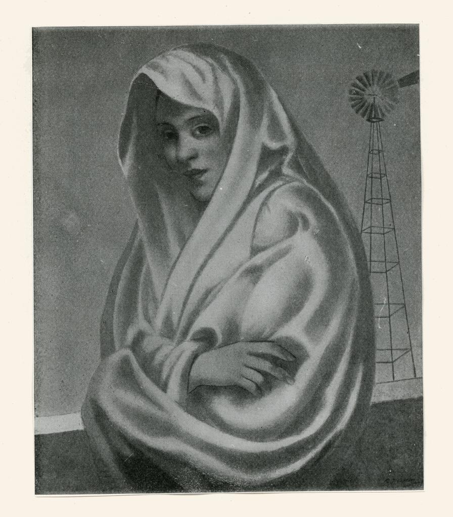 Università di Pisa. Dipartimento di Storia delle Arti , Trombadori, Francesco - sec. XX - Fanciulla araba , fronte