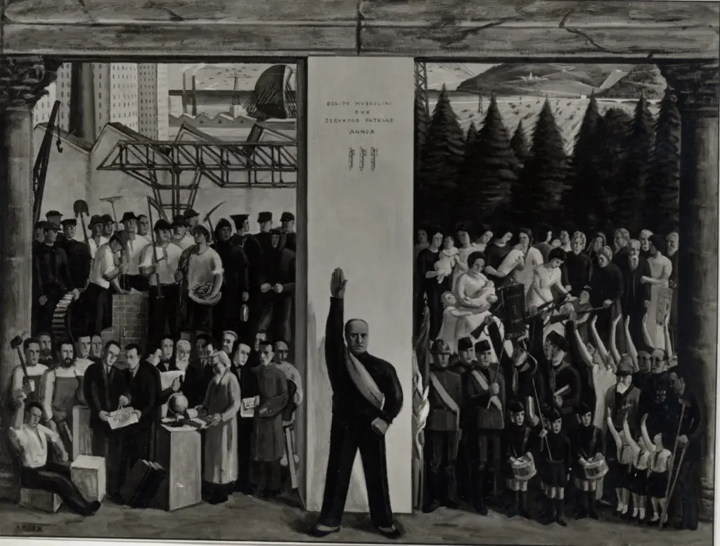 Giacomelli , Usellini, Gianfilippo - sec. XX - Anno X , fronte