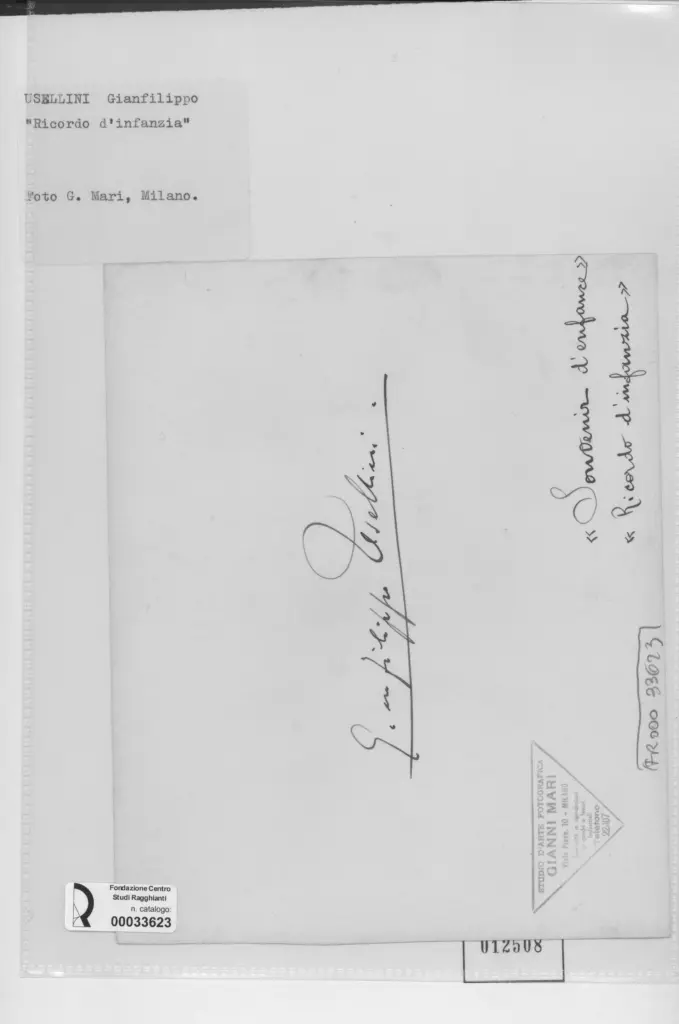 Mari, Gianni , retro