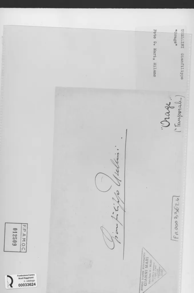 Mari, Gianni , retro