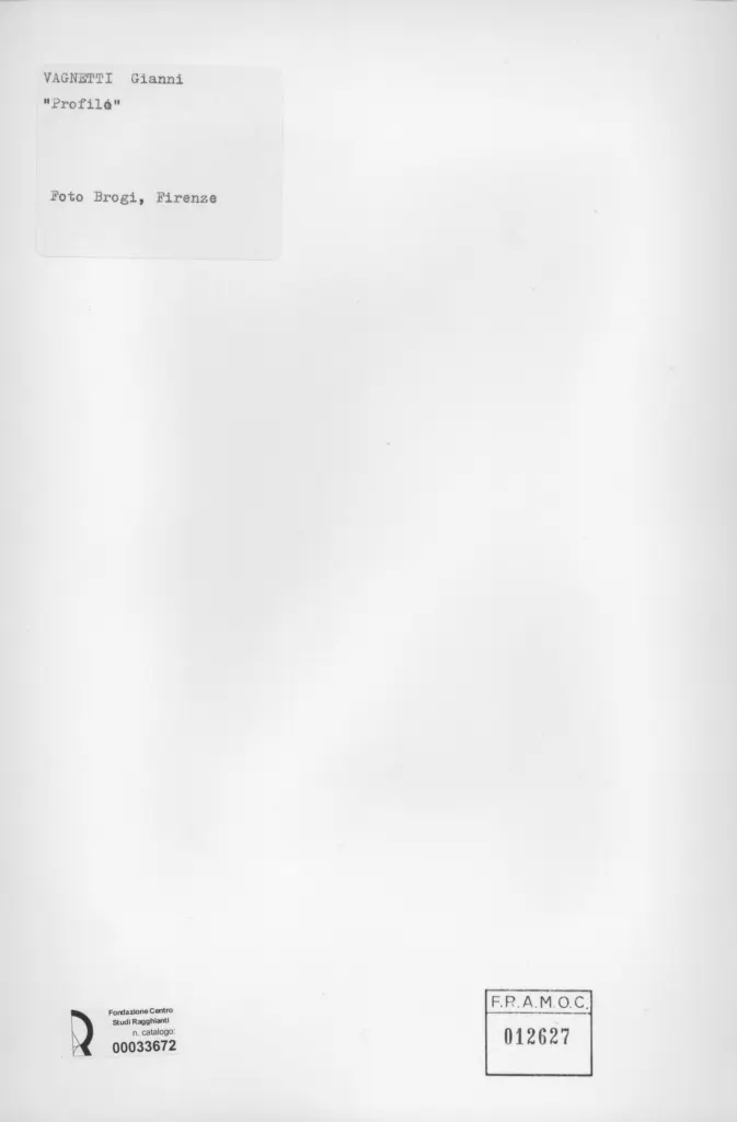 Brogi , Vagnetti, Gianni - - , retro