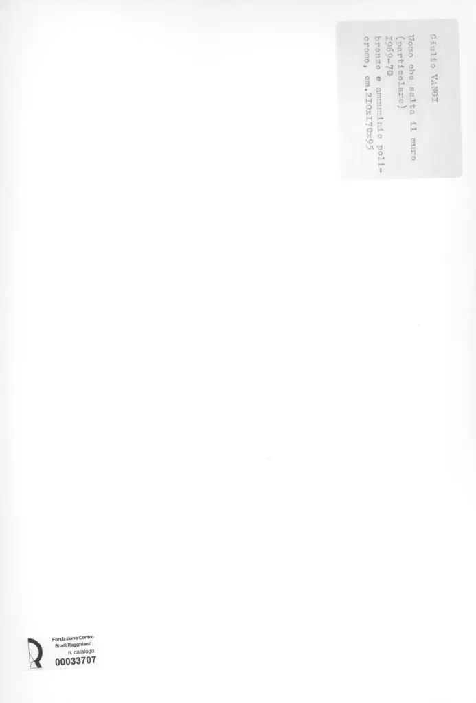 Anonimo, Anonimo , retro