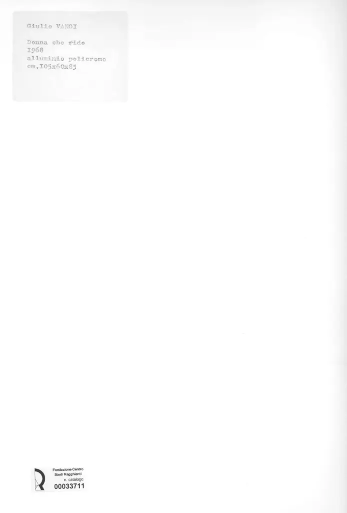 Vangi, Giulio , retro