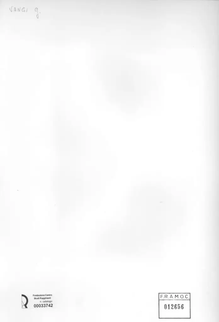 Anonimo, Anonimo , retro