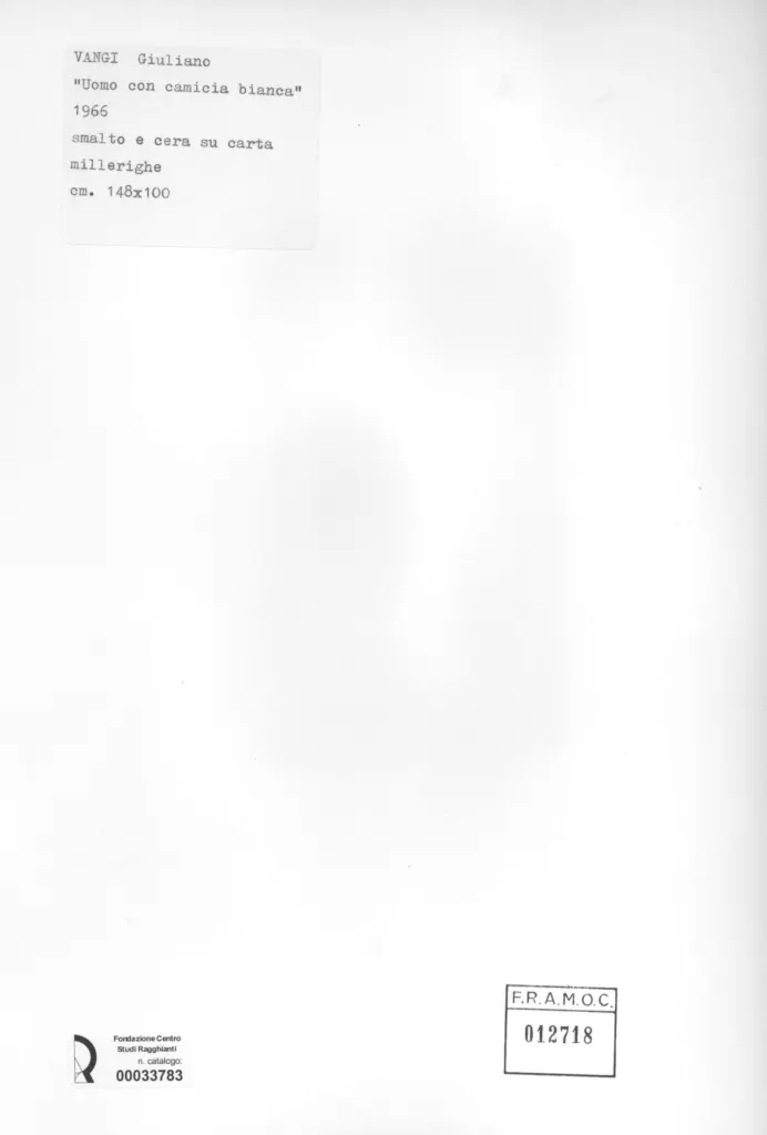 Anonimo, Anonimo , retro