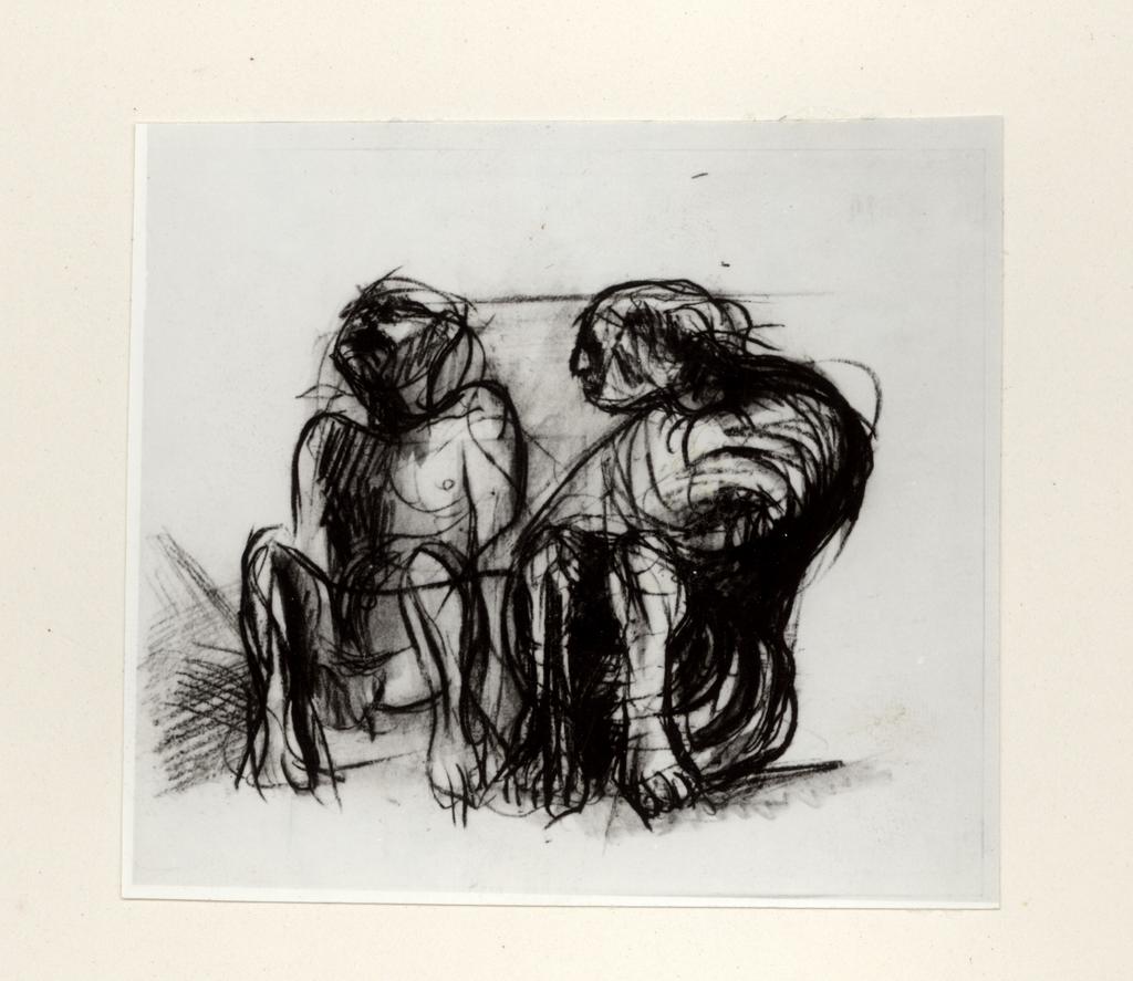 Vangi, Giuliano , Studio per due figure