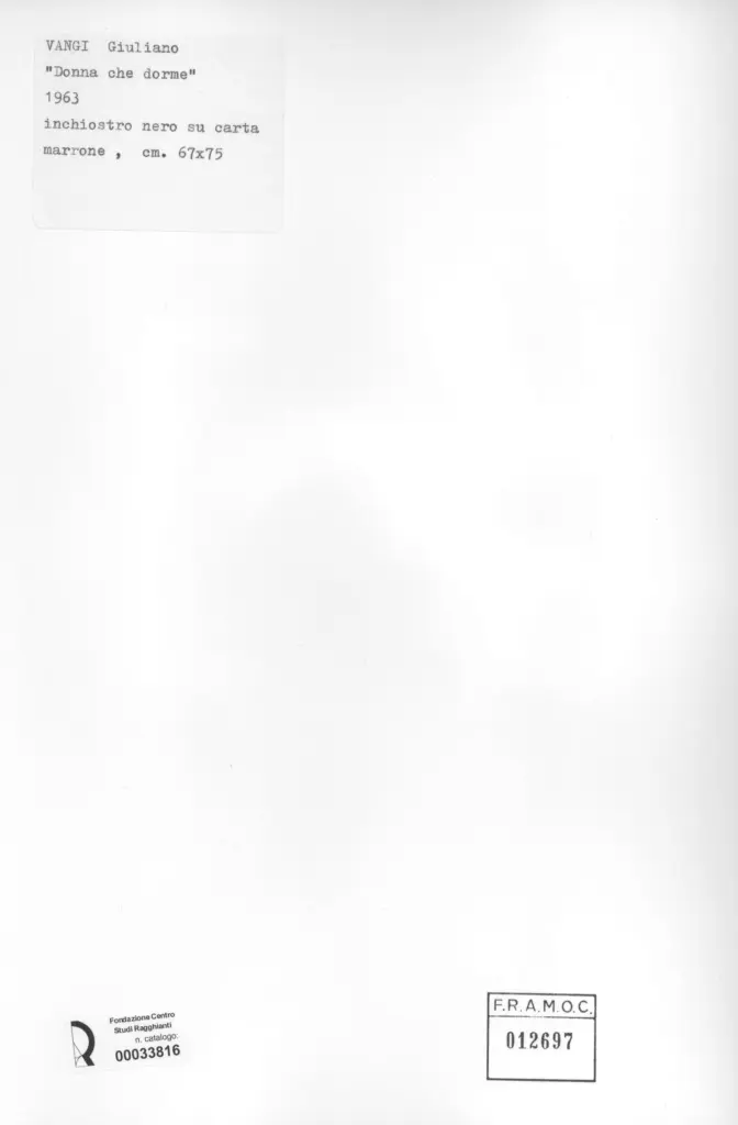 Anonimo, Anonimo , retro