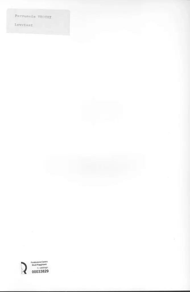 Anonimo, Anonimo , retro