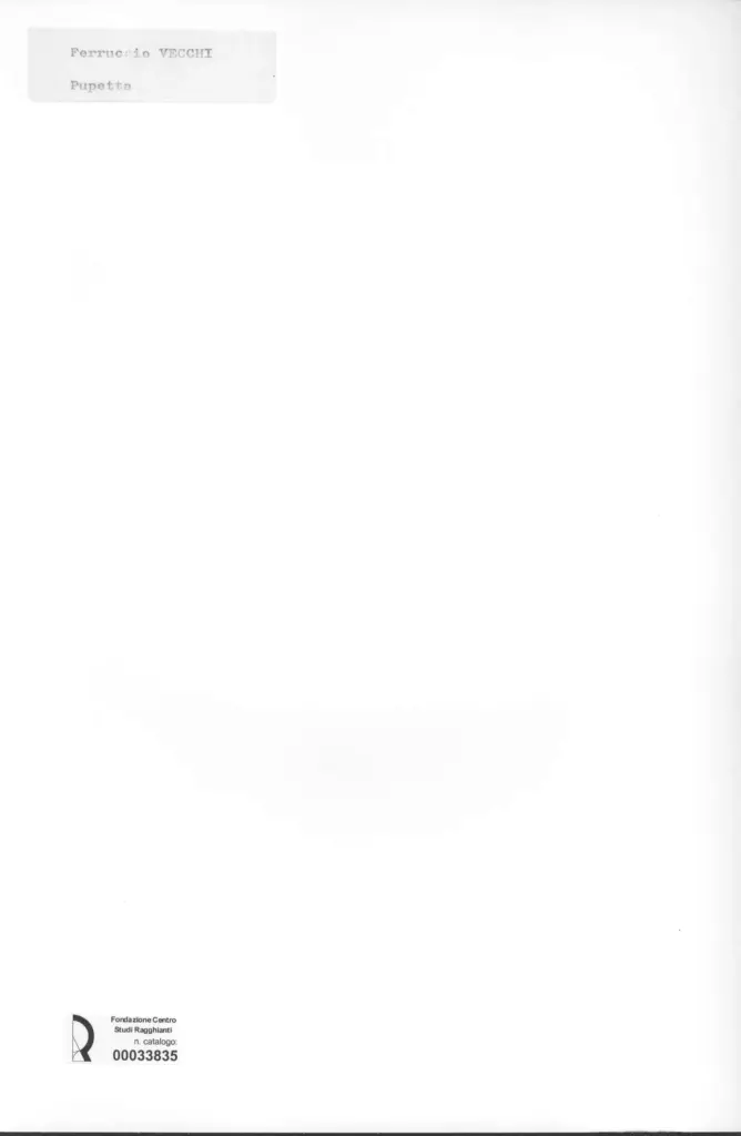 Anonimo, Anonimo , retro