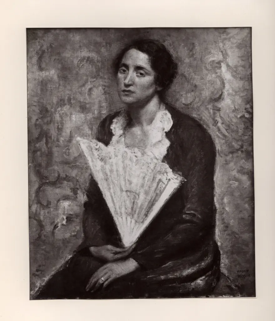 Vecchia, Virgilio , Ritratto di signora