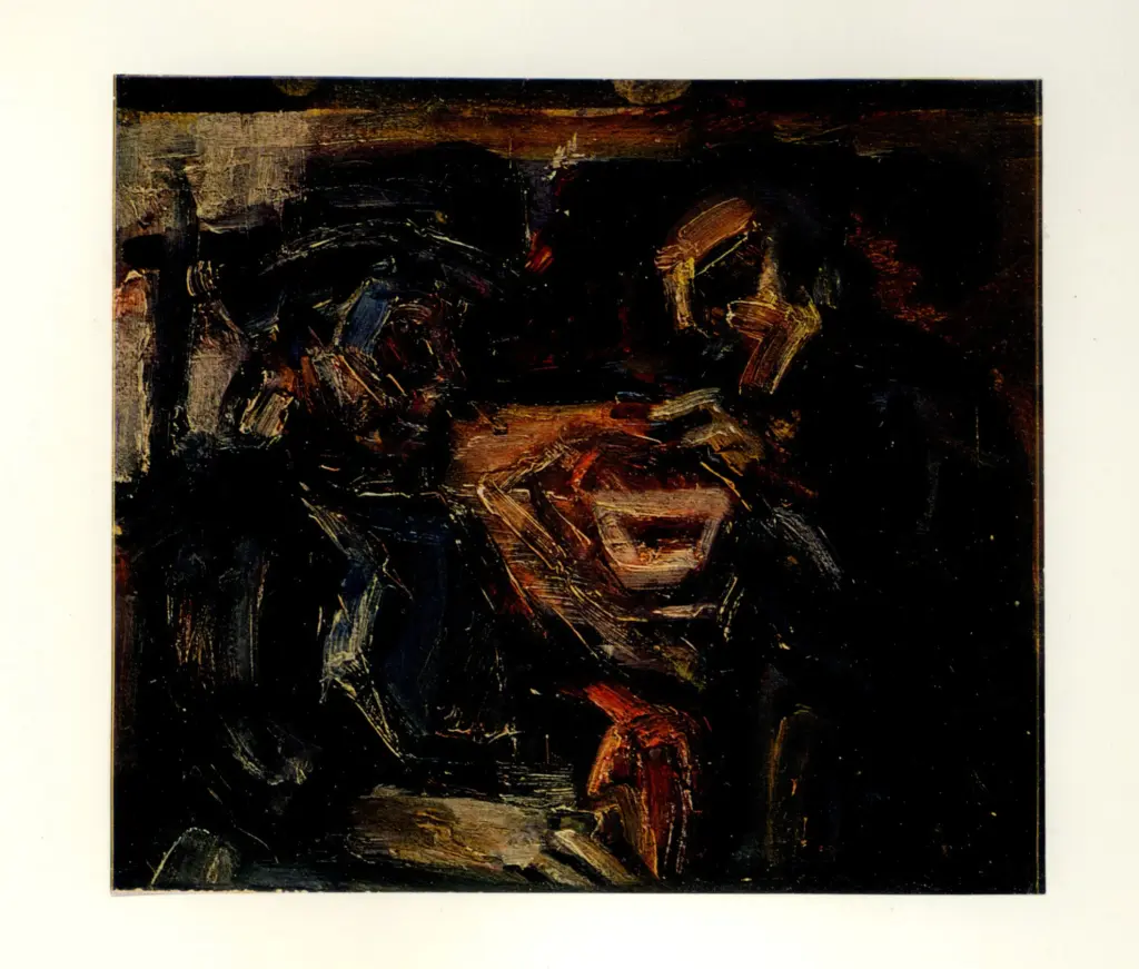 Anonimo , Vedova, Emilio - sec. XX , fronte