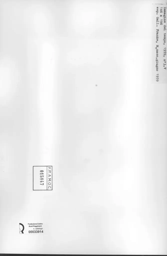 Anonimo, Anonimo , retro