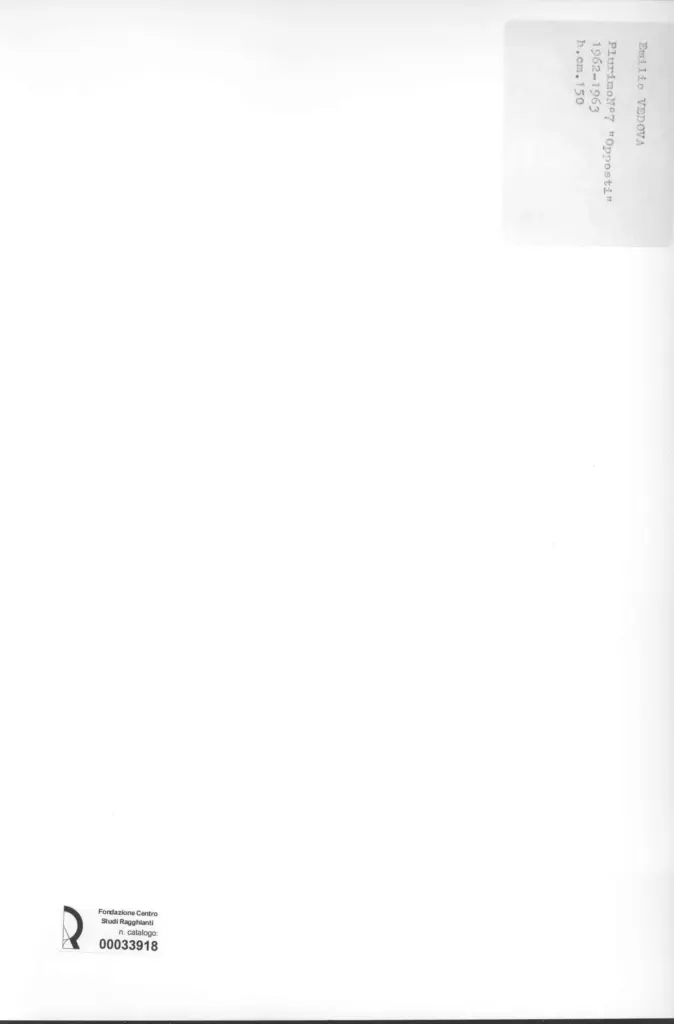 Anonimo, Anonimo , retro