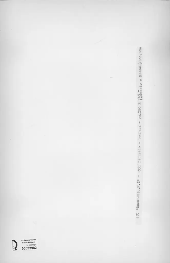 Vedova, Emilio - sec. XX , retro